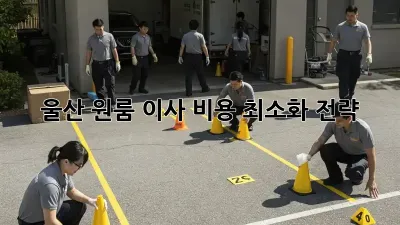 울산 원룸 이사, 비용 최소화 전략!